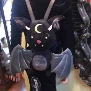 Killstar Vampir Backpack bat purse nwt Killstar Vampir Backpack Vampire Bat Kreeptures Gothic Plush  main image 4